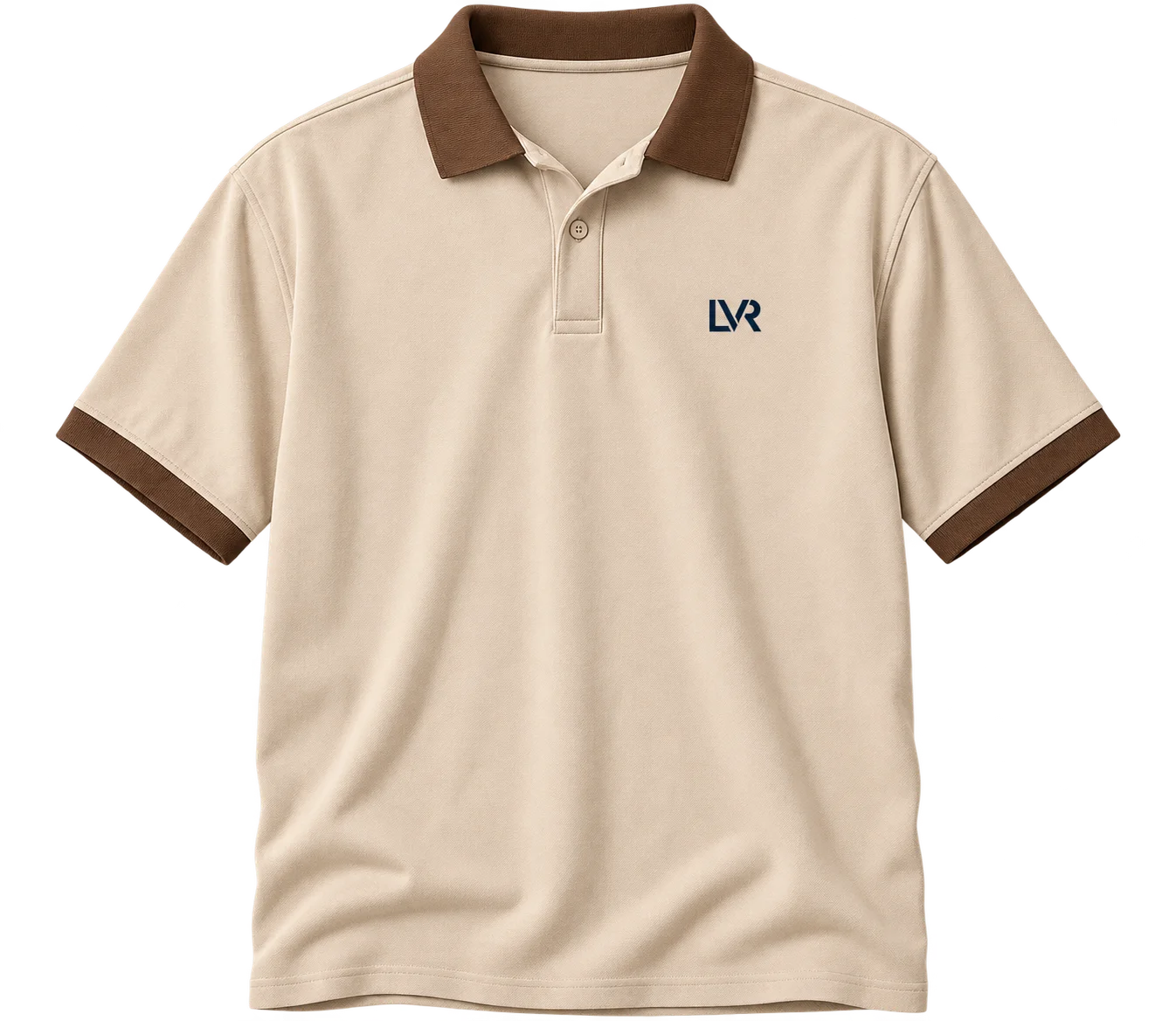 Contrast collar polo