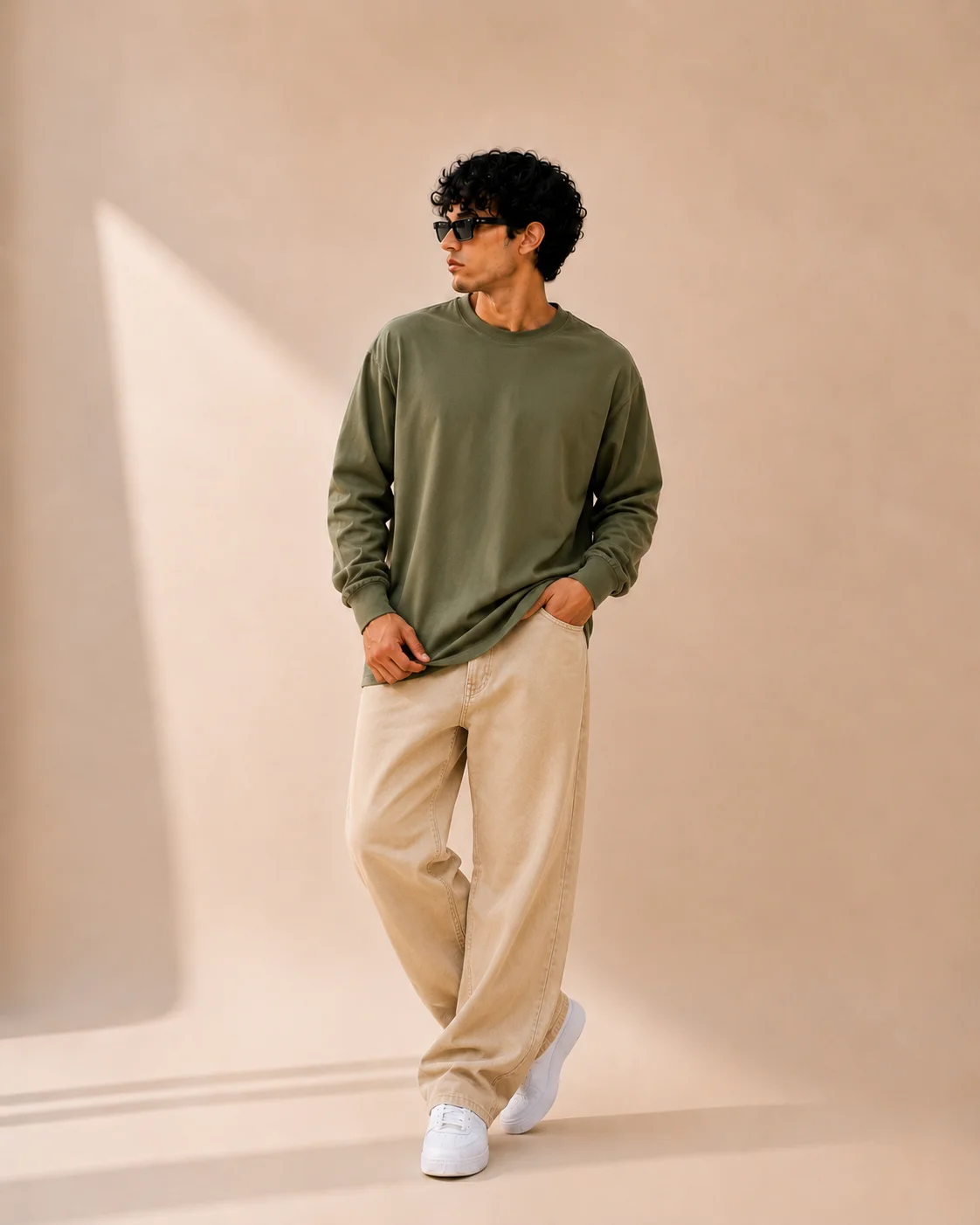 Heavyweight long sleeve tee, photo 2 of 5