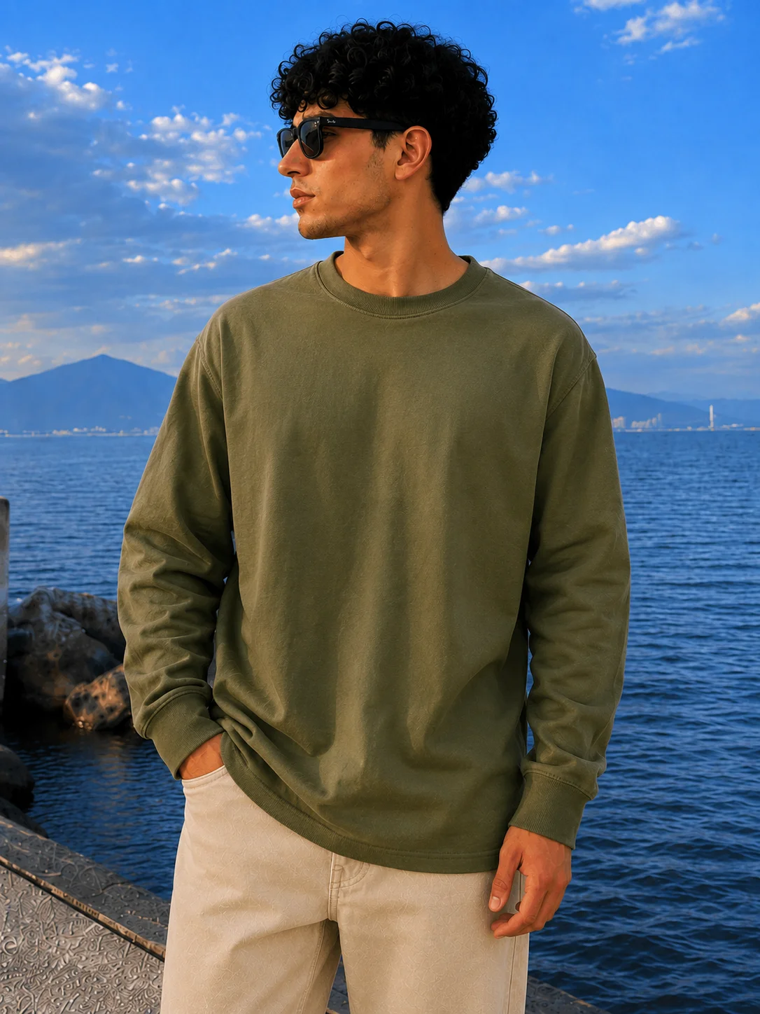 Heavyweight long sleeve tee, photo 5 of 5