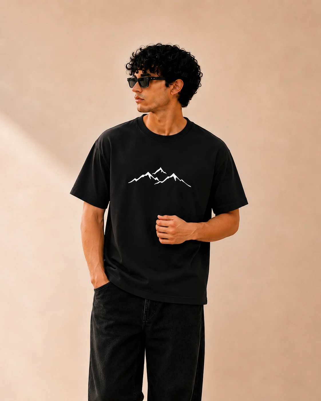Mountain graphic tee