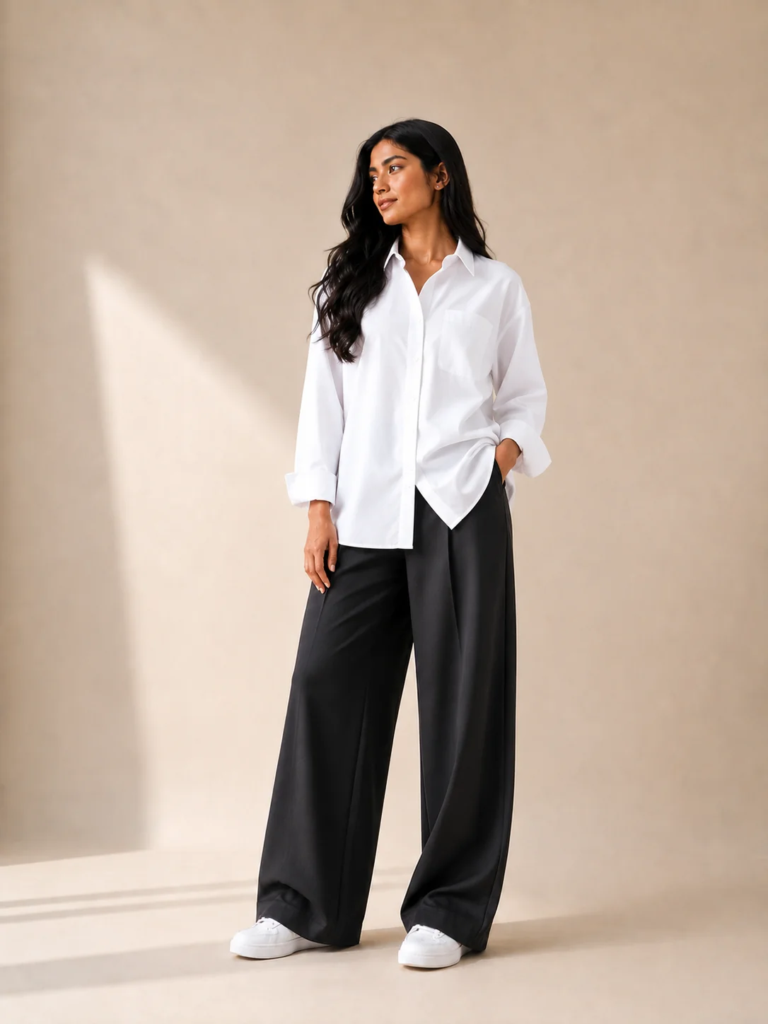 Plain oversized shirt, photo 2 of 5