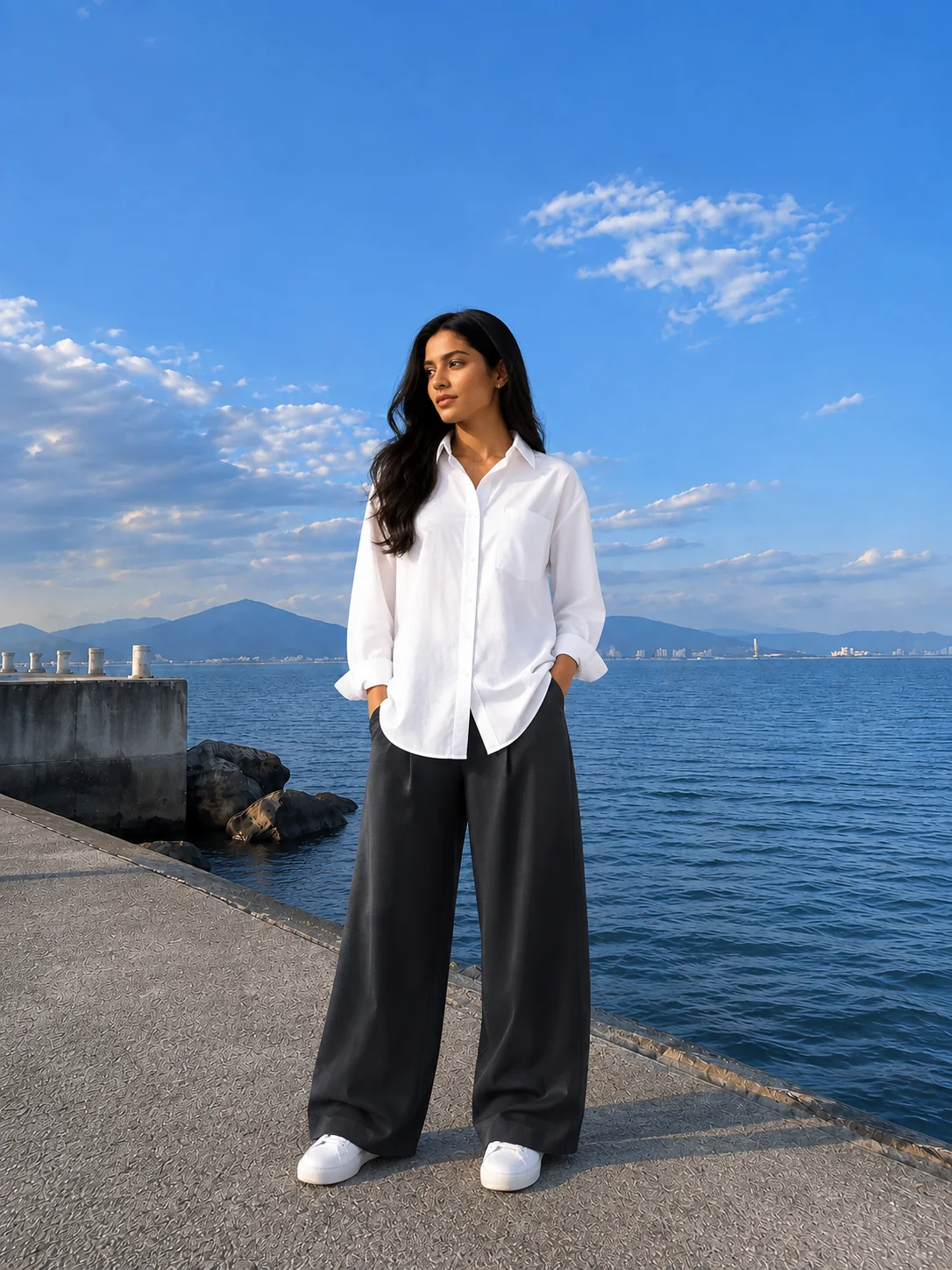 Plain oversized shirt, photo 4 of 5