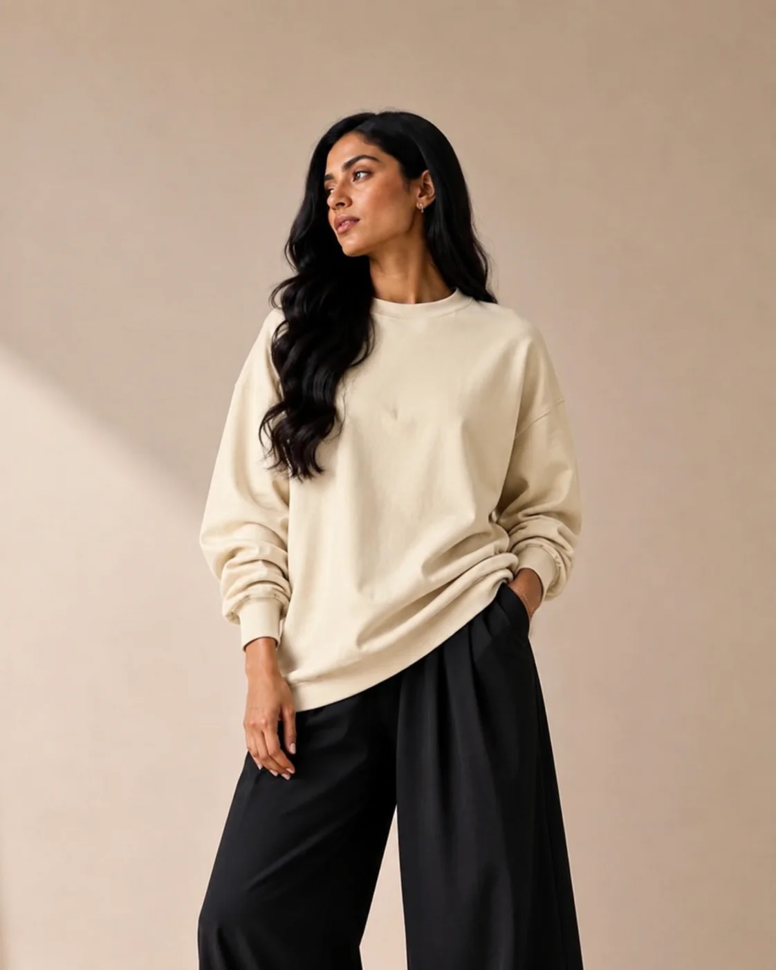 Heavyweight long sleeve tee