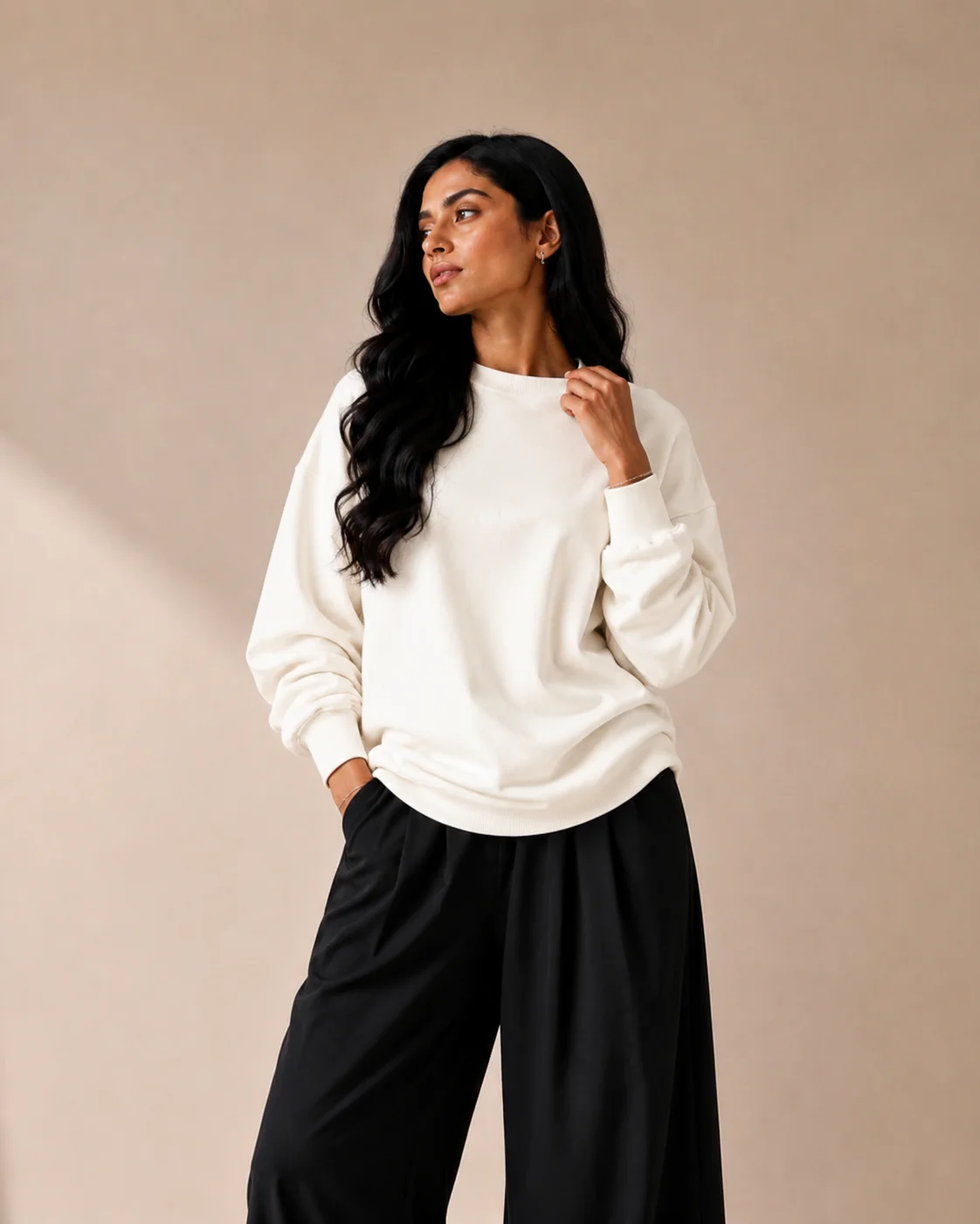 Heavyweight long sleeve tee