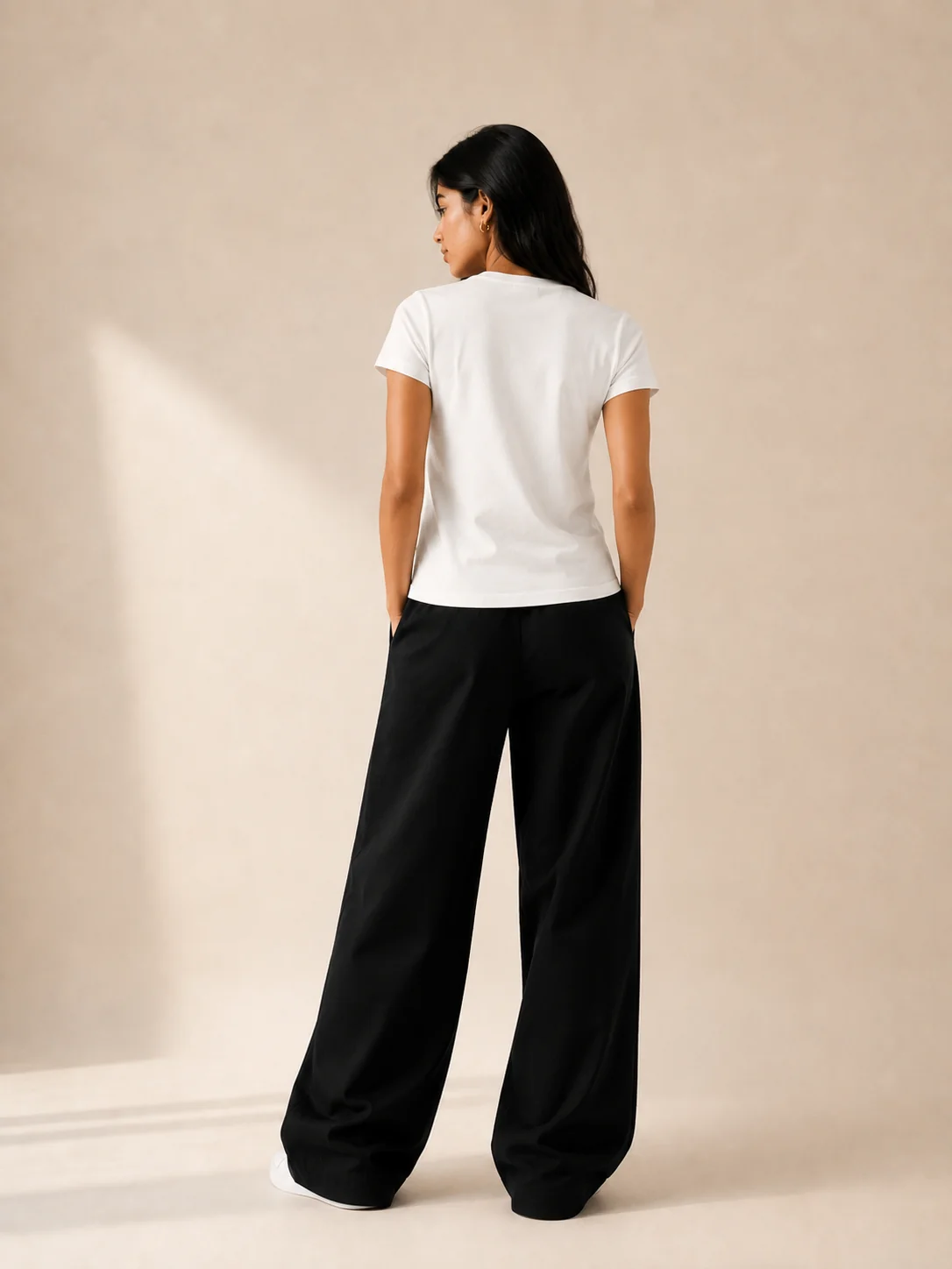 Plain fitted tee, photo 3 of 5